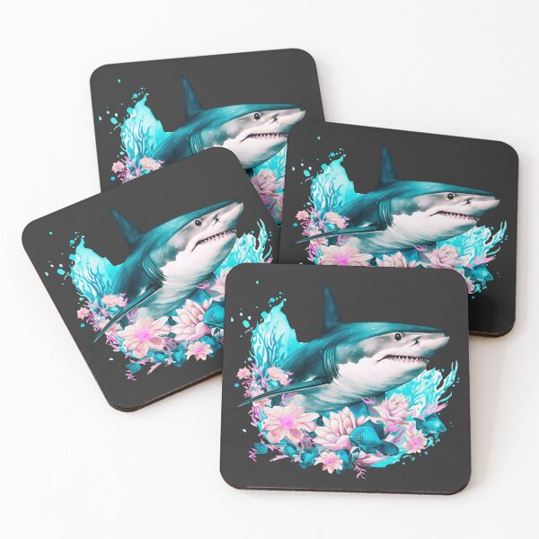 Item preview,  Shark in flower designed and sold by AnimalsDH305.