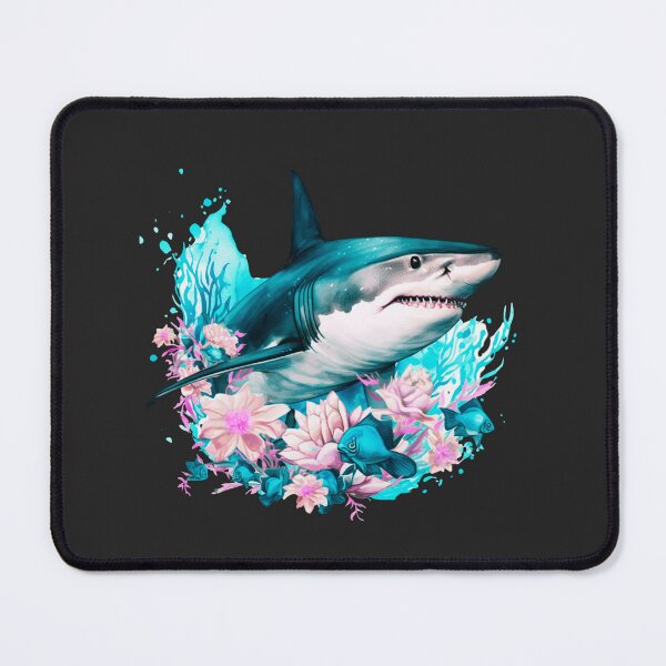 Item preview,  Shark in flower designed and sold by AnimalsDH305.