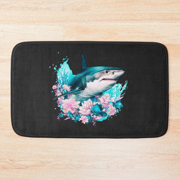 Item preview,  Shark in flower designed and sold by AnimalsDH305.
