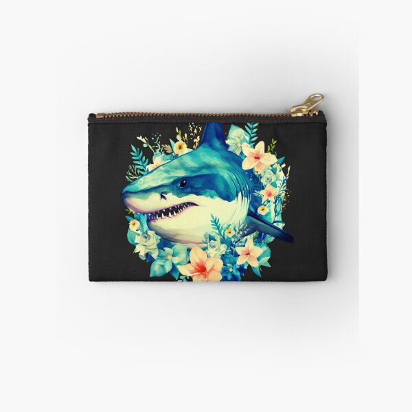 Item preview, Shark in flower designed and sold by AnimalsDH305.