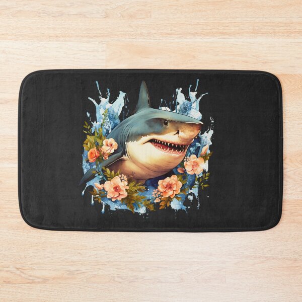 Item preview,  Shark in flower designed and sold by AnimalsDH305.