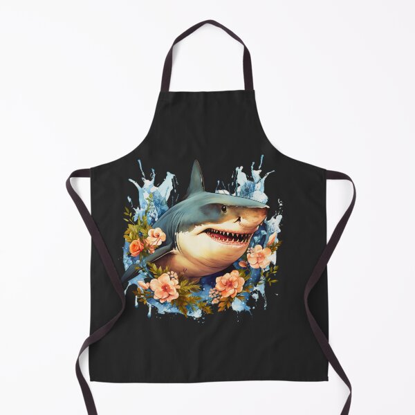 Item preview,  Shark in flower designed and sold by AnimalsDH305.