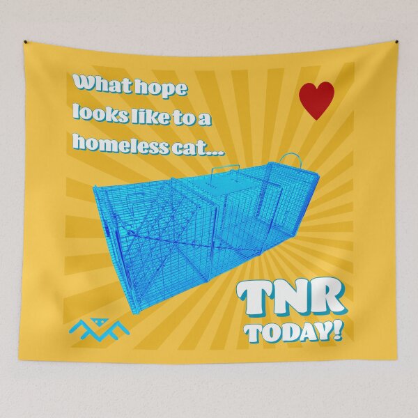 Item preview, Hope to a Homeless Cat— TNR Today! designed and sold by 1Felinophile.
