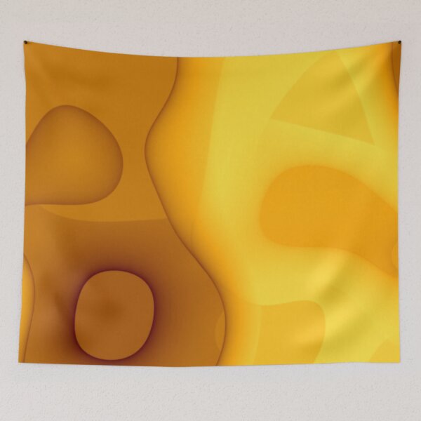 Artikelvorschau, Abstraction " yellow wave " 1 entworfen und verkauft von Gluecknika.