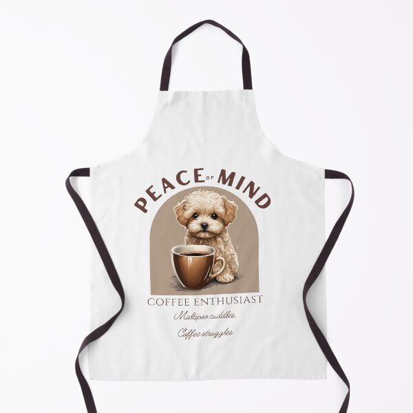 Item preview, Coffee addict maltipoo lover dog coffee owner mom dad lover vintage designed and sold by SoulfulT.