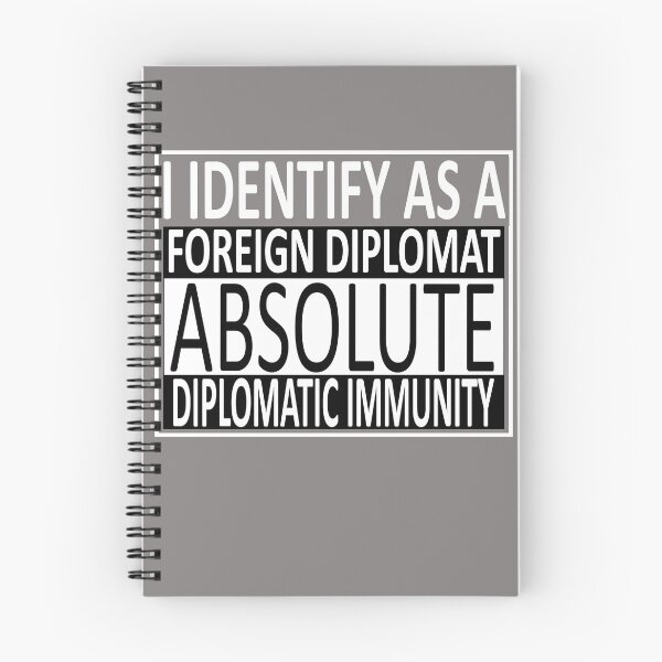 Item preview, FOREIGN DIPLOMAT ABSOLUTE DIPLOMATIC IMMUNITY designed and sold by ufluke2designs.