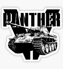 Panther Tank Sticker