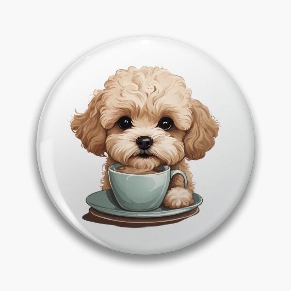 Item preview, Coffee addict maltipoo lover dog coffee owner mom dad lover vintage designed and sold by SoulfulT.