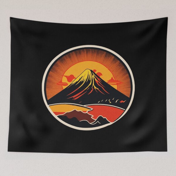 Item preview, Hawaiian Volcano by the Ocean at Sunset designed and sold by NautiChic.