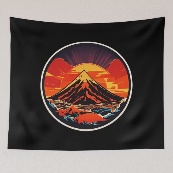 Item preview, Hawaii Volcano by the Ocean at Sunset designed and sold by NautiChic.