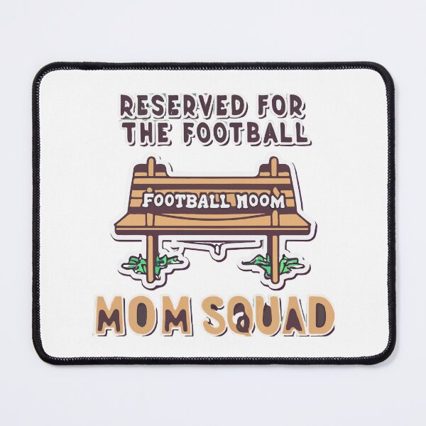 Item preview, Reserved For The Football Mom Squad - Team Support Sticker designed and sold by NiftyWrx.