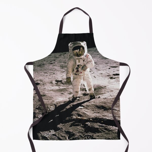 Item preview, Edwin Aldrin Walking On The Moon Photograph designed and sold by BossyCatHome.