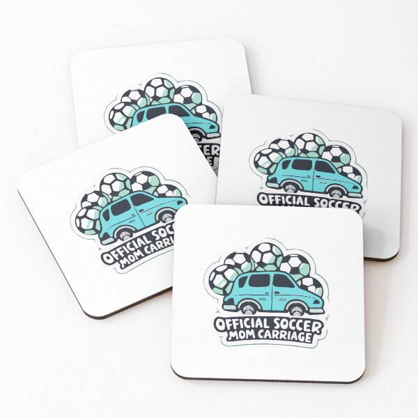 Item preview, Official Soccer Mom Carriage Minivan Sticker designed and sold by NiftyWrx.