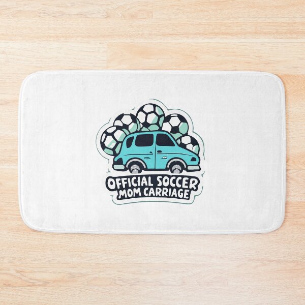 Item preview, Official Soccer Mom Carriage Minivan Sticker designed and sold by NiftyWrx.