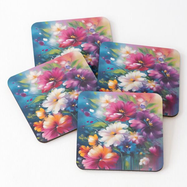 Item preview, Elegant One Stroke Flowers designed and sold by Tamas Das.