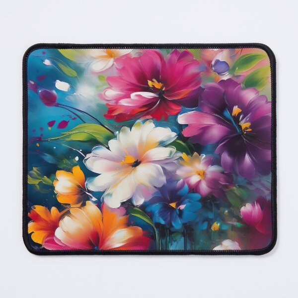 Item preview, Elegant One Stroke Flowers designed and sold by Tamas Das.