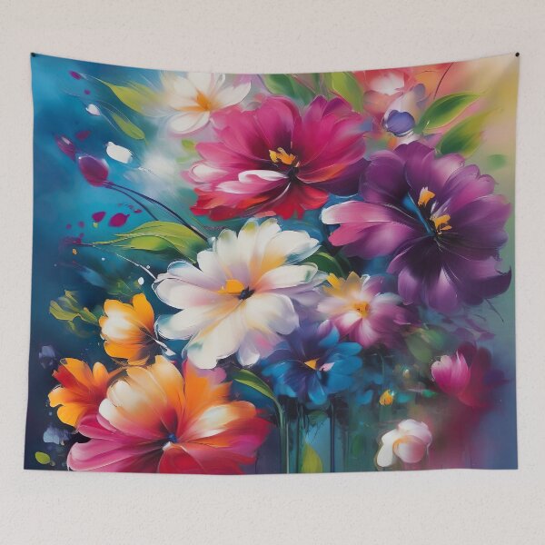 Item preview, Elegant One Stroke Flowers designed and sold by Tamas Das.