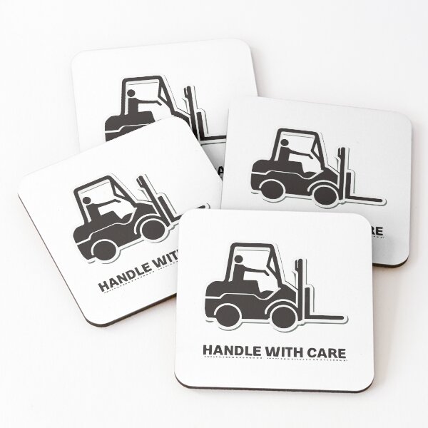 Item preview, Handle With Care Forklift Design designed and sold by NiftyWrx.