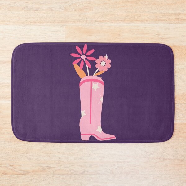 Item preview, Preppy Cowboy Cowgirl Boot with Flowers designed and sold by aneladesigns.