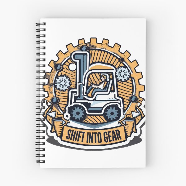 Item preview, Shift Into Gear - Steampunk Fork Lift Design designed and sold by NiftyWrx.
