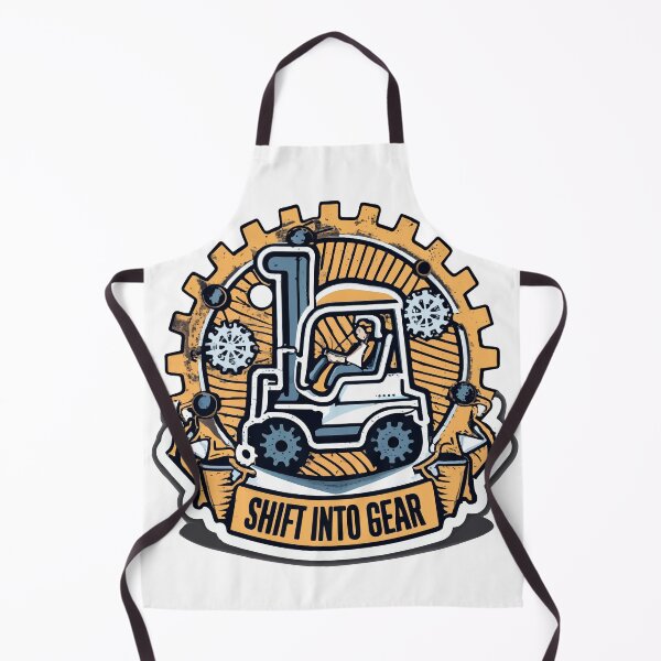 Item preview, Shift Into Gear - Steampunk Fork Lift Design designed and sold by NiftyWrx.