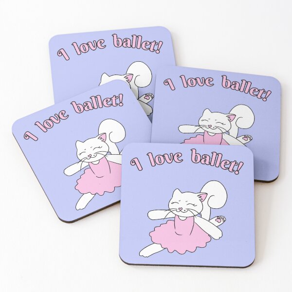 Item preview, I love ballet designed and sold by HugSomeNettles.