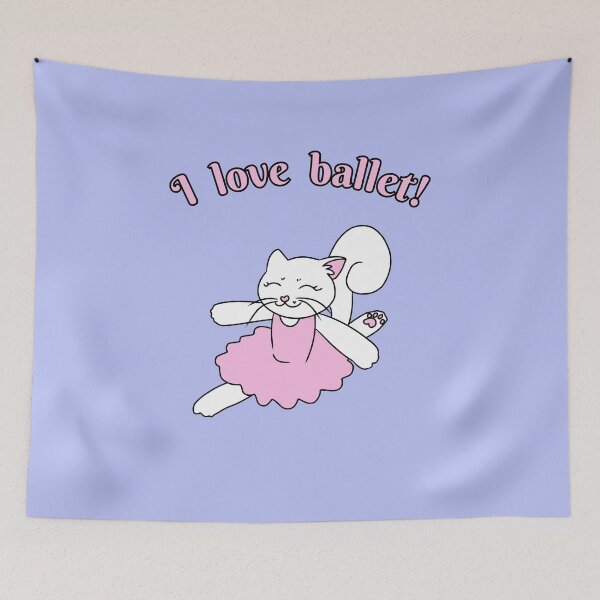 Item preview, I love ballet designed and sold by HugSomeNettles.