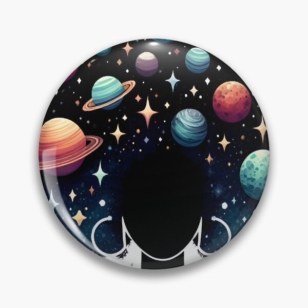 Item preview, Afrofuturism Afro Girl Cosmic designed and sold by KitonicTees.