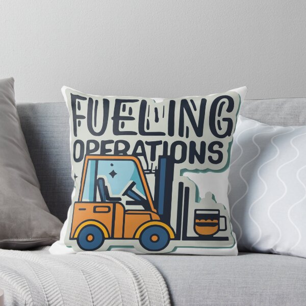 Item preview, Rugged Forklift Coffee 'Fueling Operations' Design designed and sold by NiftyWrx.