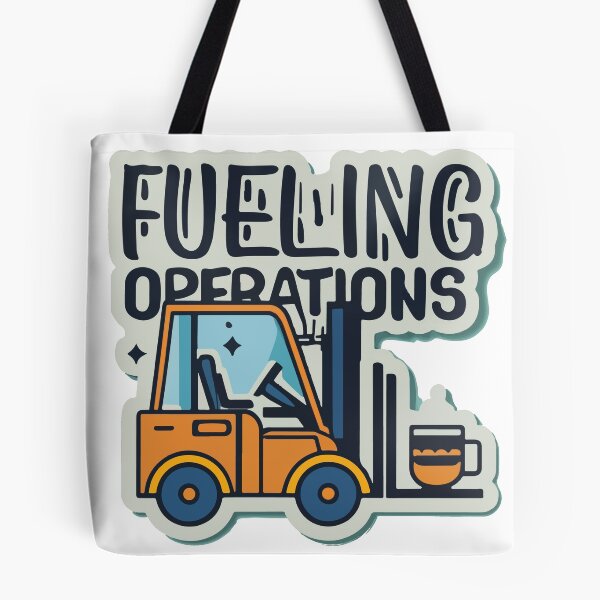 Item preview, Rugged Forklift Coffee 'Fueling Operations' Design designed and sold by NiftyWrx.