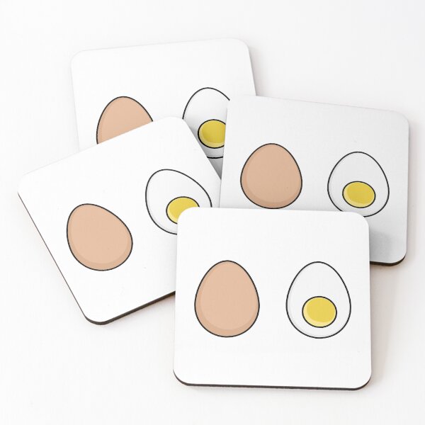 Item preview, Raw egg and boiled egg designed and sold by sptsang.