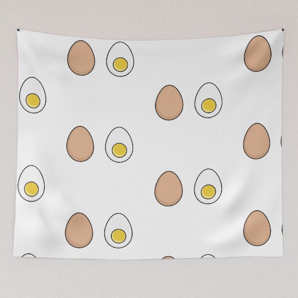 Item preview, Raw egg and boiled egg designed and sold by sptsang.