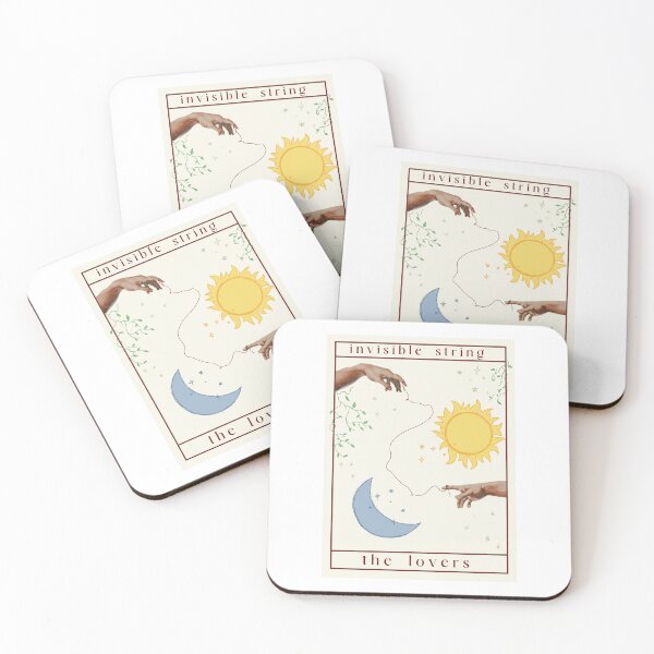 Item preview, Folklore Taylor Swift Invisible String Tarot Card  designed and sold by maroonlilly.