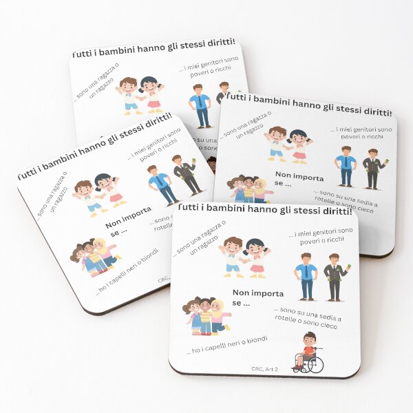 Item preview, All children have the same rights! designed and sold by Utopia-dreams.