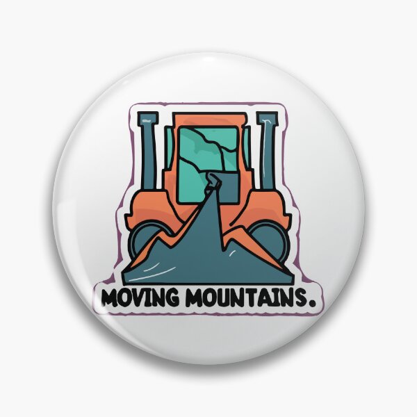 Item preview, Abstract Forklift 'Moving Mountains' Design designed and sold by NiftyWrx.