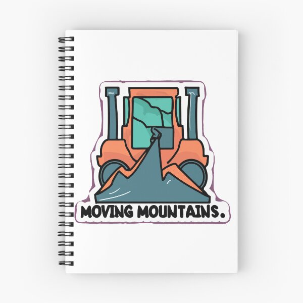 Item preview, Abstract Forklift 'Moving Mountains' Design designed and sold by NiftyWrx.