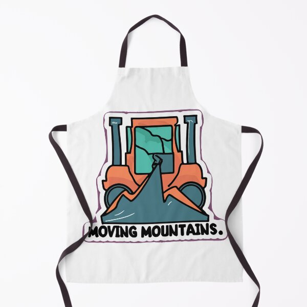Item preview, Abstract Forklift 'Moving Mountains' Design designed and sold by NiftyWrx.