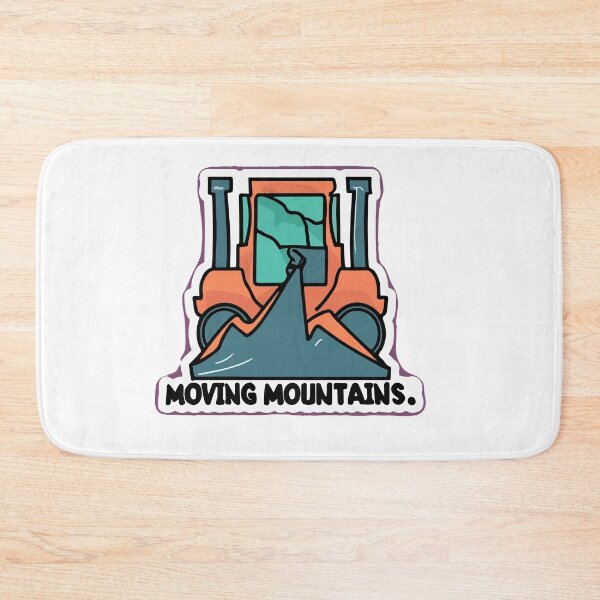 Item preview, Abstract Forklift 'Moving Mountains' Design designed and sold by NiftyWrx.