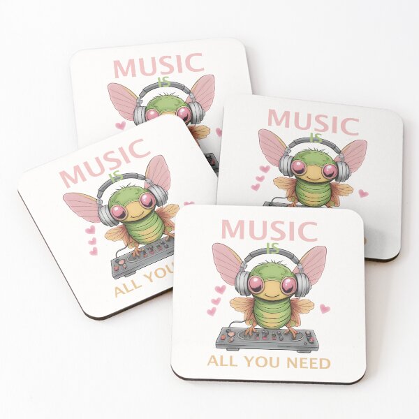 Item preview, Music Is All You Need. Cicada Song Meme designed and sold by ArmonyforSouls.