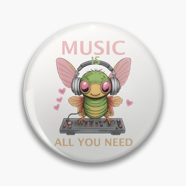 Item preview, Music Is All You Need. Cicada Song Meme designed and sold by ArmonyforSouls.