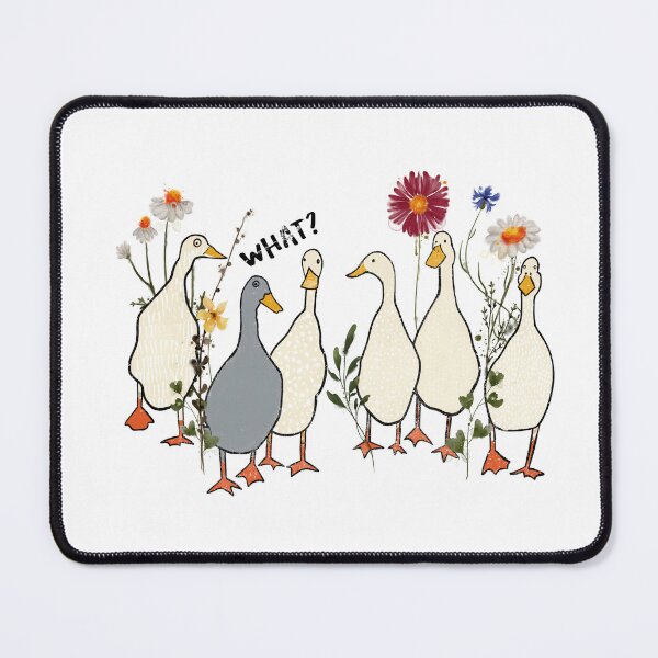Item preview, Goose band Funny goose and flowers farmer gift  designed and sold by InnaMGraphic.
