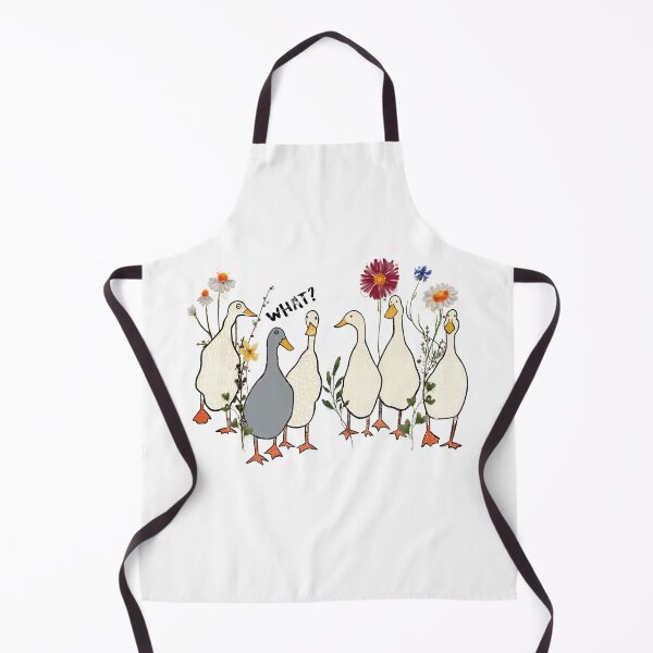 Item preview, Goose band Funny goose and flowers farmer gift designed and sold by InnaMGraphic.