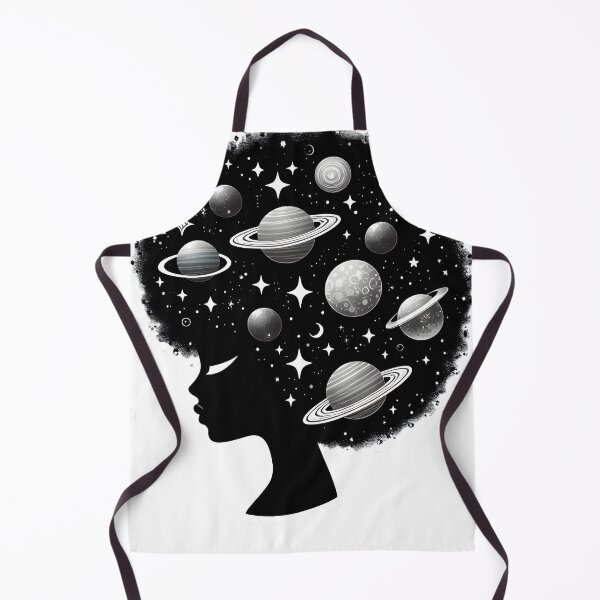 Item preview, Afrofuturism Afro Girl Art designed and sold by KitonicTees.