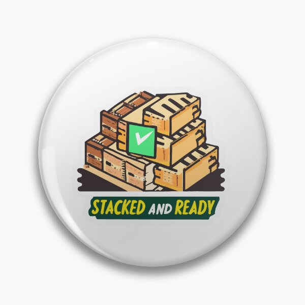 Item preview, Stacked and Ready Pallet Assurance designed and sold by NiftyWrx.