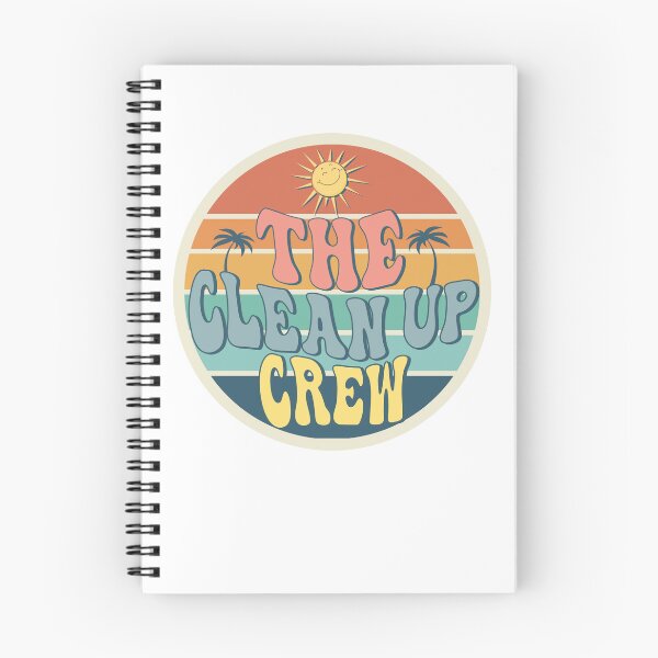 Item preview, The Cleaning Squad vintage Cleanup Crew Cleaning on the Beach designed and sold by CoolCreative.