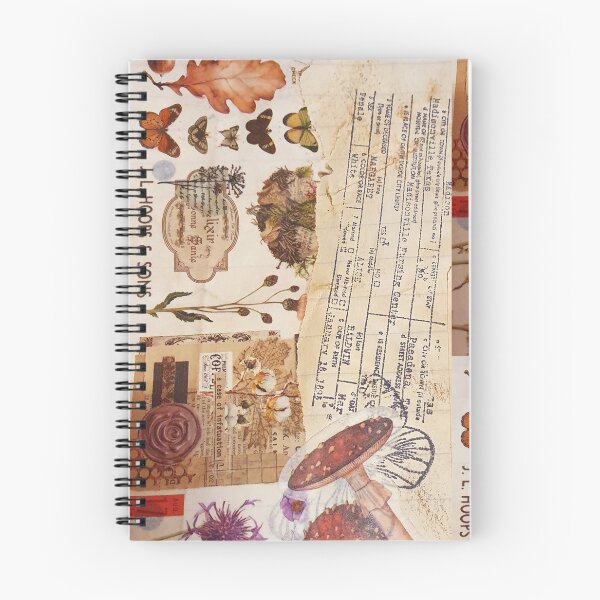 Item preview, Vintage style flower and mushroom designed and sold by Anchalee Montag.