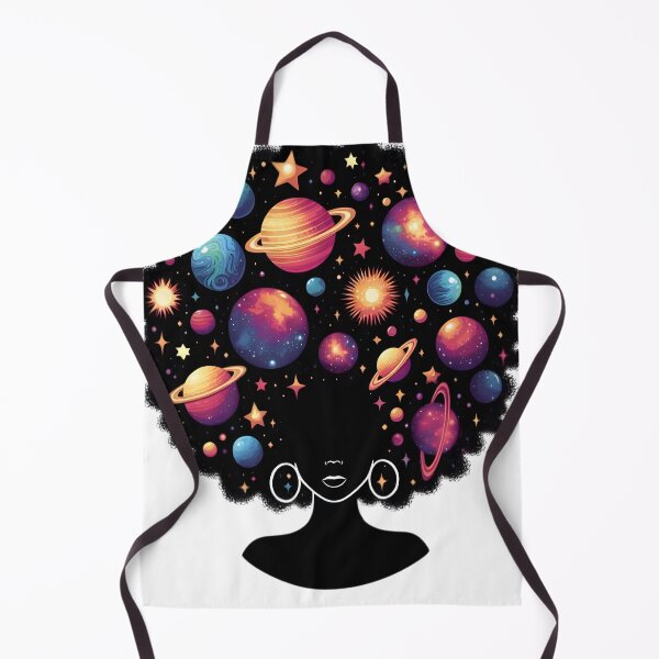 Item preview, Afrofuturism Afro Girl Art designed and sold by KitonicTees.