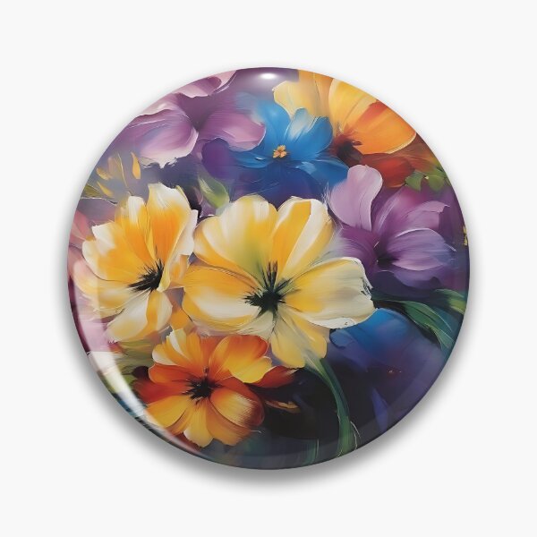 Item preview, Graceful One Stroke Florals designed and sold by Tamas Das.