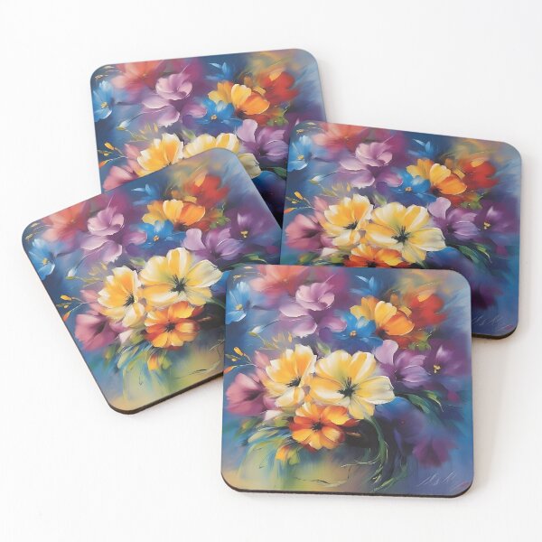 Item preview, Graceful One Stroke Florals designed and sold by Tamas Das.