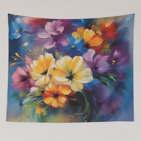 Item preview, Graceful One Stroke Florals designed and sold by Tamas Das.